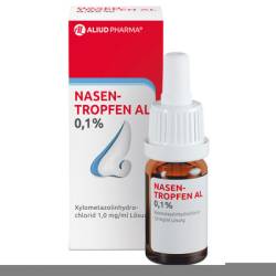 Nasentropfen AL 0,1 % bei Schnupfen 10 ml von ALIUD Pharma GmbH