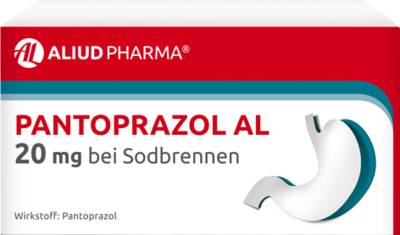 Pantoprazol AL 20 mg bei Sodbrennen 14 St von ALIUD Pharma GmbH