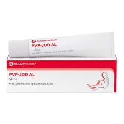 PVP-Jod AL Salbe bei Wunddesinfektion (Antiseptikum) 100 g von ALIUD Pharma GmbH