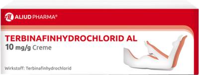Terbinafinhydrochlorid AL 10 mg/g Creme bei Fu�pilz 30 g von ALIUD Pharma GmbH