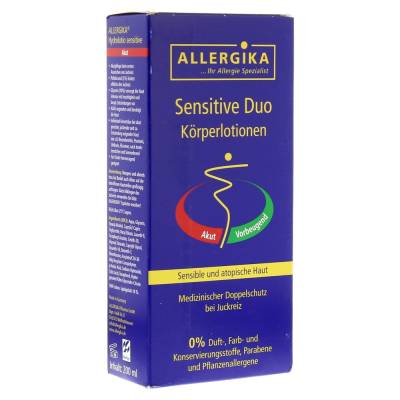 "ALLERGIKA sensitive Duo Körperlotionen 2x200 Milliliter" von "ALLERGIKA Pharma GmbH"