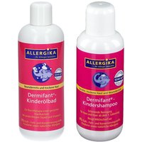 Dermifant® Kinderölbad und Dermifant® Kindershampoo Hairy von ALLERGIKA