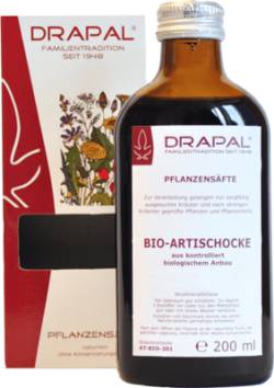 ARTISCHOCKEN BIO Pflanzensaft Drapal 200 ml von ALLPHARM Vertriebs GmbH