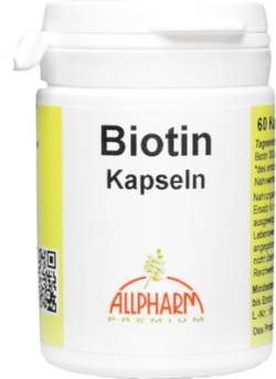 BIOTIN KAPSELN 24 g von ALLPHARM Vertriebs GmbH