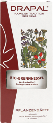 BRENNESSELBL�TTER Bio Pflanzensaft Drapal 200 ml von ALLPHARM Vertriebs GmbH