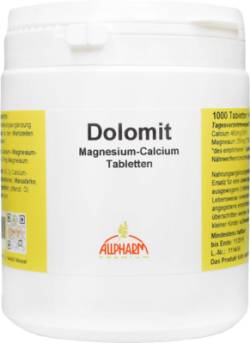 DOLOMIT Magnesium Calcium Tabletten 660 g von ALLPHARM Vertriebs GmbH