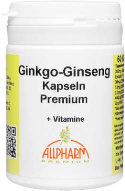 GINKGO+GINSENG Premium Kapseln 27 g von ALLPHARM Vertriebs GmbH