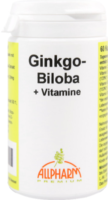 GINKGO BILOBA KAPSELN 23.4 g von ALLPHARM Vertriebs GmbH