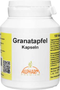 GRANATAPFEL KAPSELN 50 g von ALLPHARM Vertriebs GmbH