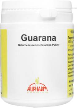 GUARANA PULVER 100 g von ALLPHARM Vertriebs GmbH