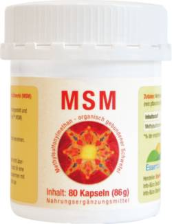 MSM 1000 mg Kapseln 86 g von ALLPHARM Vertriebs GmbH