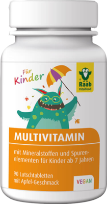 MULTIVITAMIN F�R Kinder Lutschtabletten 90 St von ALLPHARM Vertriebs GmbH