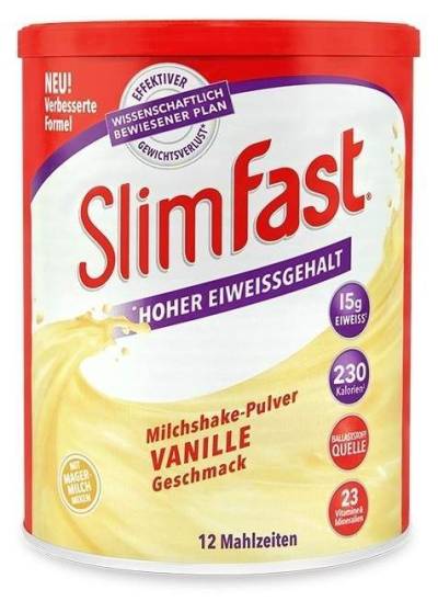 Slim Fast Drink Vanille 438 g Pulver von ALLPHARM Vertriebs GmbH