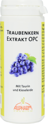 TRAUBENKERNEXTRAKT OPC Kapseln 50 g von ALLPHARM Vertriebs GmbH