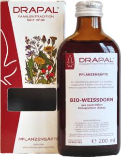 WEISSDORNBEEREN Bio Pflanzensaft Drapal 200 ml von ALLPHARM Vertriebs GmbH