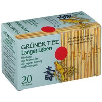 Grüner Tee + Ingwer + Ginseng Filterbeutel von ALLPHARM