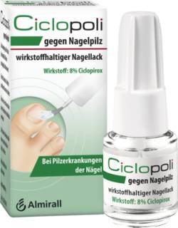 CICLOPOLI gegen Nagelpilz wirkstoffhalt.Nagellack 3.3 ml von ALMIRALL HERMAL GmbH