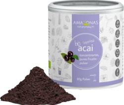 ACAI 100% Bio Pulver ohne Tr�gerstoffe 80 g von AMAZONAS Naturprodukte Handels GmbH