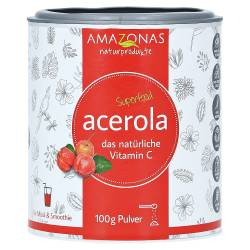 "Acerola 100% Natürliches Vitamin C Pulver 100 Gramm" von "AMAZONAS Naturprodukte Handels GmbH"