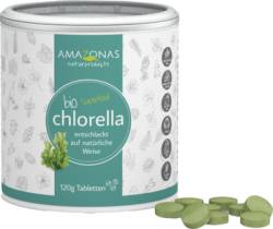 CHLORELLA BIO Tabletten 400 mg 120 g von AMAZONAS Naturprodukte Handels GmbH
