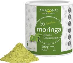 MORINGA 100% Bio Pulver pur 200 g von AMAZONAS Naturprodukte Handels GmbH
