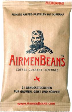 AIRMENBEANS feinste Kaffee Pastillen m.Guarana 21 g von AMB Handels- und Werbe GmbH