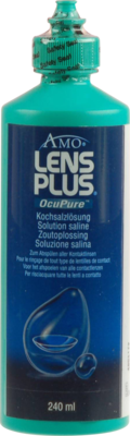 LENS PLUS Ocupure Kochsalz L�sung 240 ml von AMO Germany GmbH
