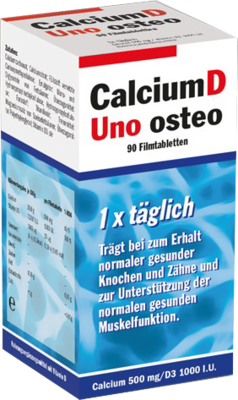 CALCIUM D Uno osteo Filmtabletten 122.1 g von ANKUBERO GmbH
