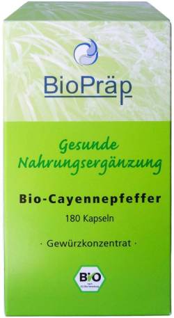 Bio Cayennepfeffer 180 Kapseln von APO Team GmbH