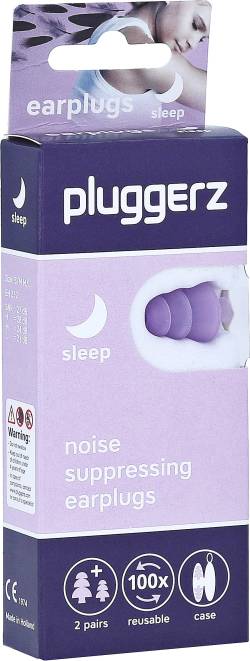 PLUGGERZ earplugs sleep Erwachsene & Kids 2 X 2 St Ocusert von APO Team GmbH