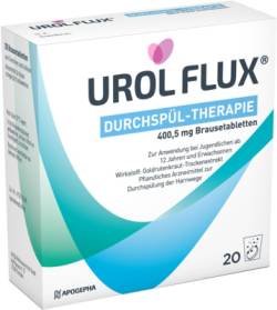 UROL FLUX Durchsp�l-Therapie 400,5 mg Brausetabl. 20 St von APOGEPHA Arzneimittel GmbH