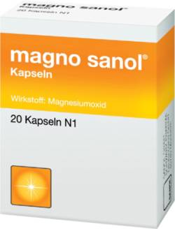 MAGNO SANOL Kapseln 20 St von APONTIS PHARMA Deutschland GmbH & Co. KG