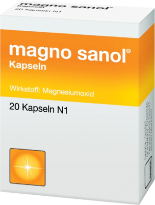 MAGNO SANOL Kapseln 20 St von APONTIS PHARMA Deutschland GmbH & Co. KG