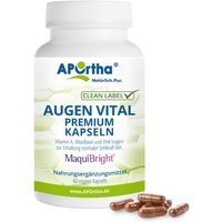 APOrtha® Augen-Vital-PREMIUM mit MaquiBright®, Lutein, Lycopin, Zeaxanthin Komplex - vegane Kapseln von APOrtha