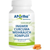 APOrtha® Ingwer-Curcuma-Weihrauch-Komplex Kapseln von APOrtha
