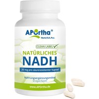 APOrtha® Nadh 20 mg Nicotinamid-Adenin-Dinucleotid säureresistente Kapseln von APOrtha