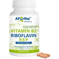 APOrtha® Vitamin B2 - Riboflavin 50 mg - R-5-P - Kapseln von APOrtha