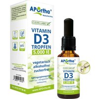 APOrtha® Vitamin D3 Tropfen - 5.000 IE von APOrtha