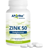 APOrtha® Zink 50 - Zinkgluconat-Tabletten von APOrtha