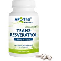 APOrtha® trans-Resveratrol Kapseln - 500 mg von APOrtha