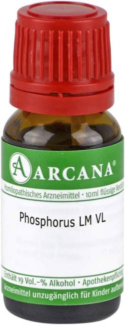 Phosphorus Lm 45 Dilution 10 ml von ARCANA Dr. Sewerin GmbH & C