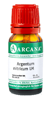 ARGENTUM NITRICUM LM 12 Dilution 10 ml von ARCANA Dr. Sewerin GmbH & Co.KG