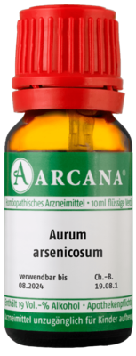 AURUM ARSENICOSUM LM 18 Dilution 10 ml von ARCANA Dr. Sewerin GmbH & Co.KG