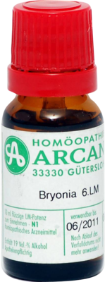 BRYONIA LM 6 Dilution 10 ml von ARCANA Dr. Sewerin GmbH & Co.KG