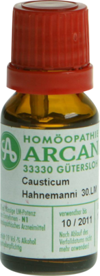 CAUSTICUM HAHNEMANNI LM 30 Dilution 10 ml von ARCANA Dr. Sewerin GmbH & Co.KG