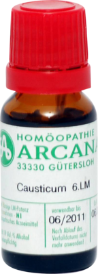 CAUSTICUM HAHNEMANNI LM 6 Dilution 10 ml von ARCANA Dr. Sewerin GmbH & Co.KG