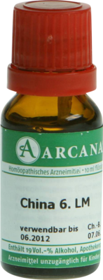CHINA LM 6 Dilution 10 ml von ARCANA Dr. Sewerin GmbH & Co.KG