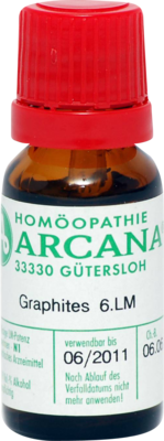 GRAPHITES LM 6 Dilution 10 ml von ARCANA Dr. Sewerin GmbH & Co.KG