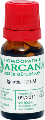 IGNATIA LM 12 Dilution 10 ml von ARCANA Dr. Sewerin GmbH & Co.KG