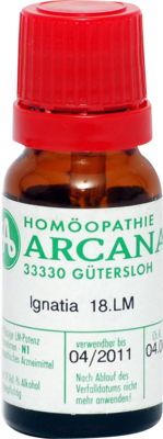 IGNATIA LM 18 Dilution 10 ml von ARCANA Dr. Sewerin GmbH & Co.KG